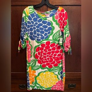 NWT Lilly Pulitzer Zinn dress Multi Zinni Medium